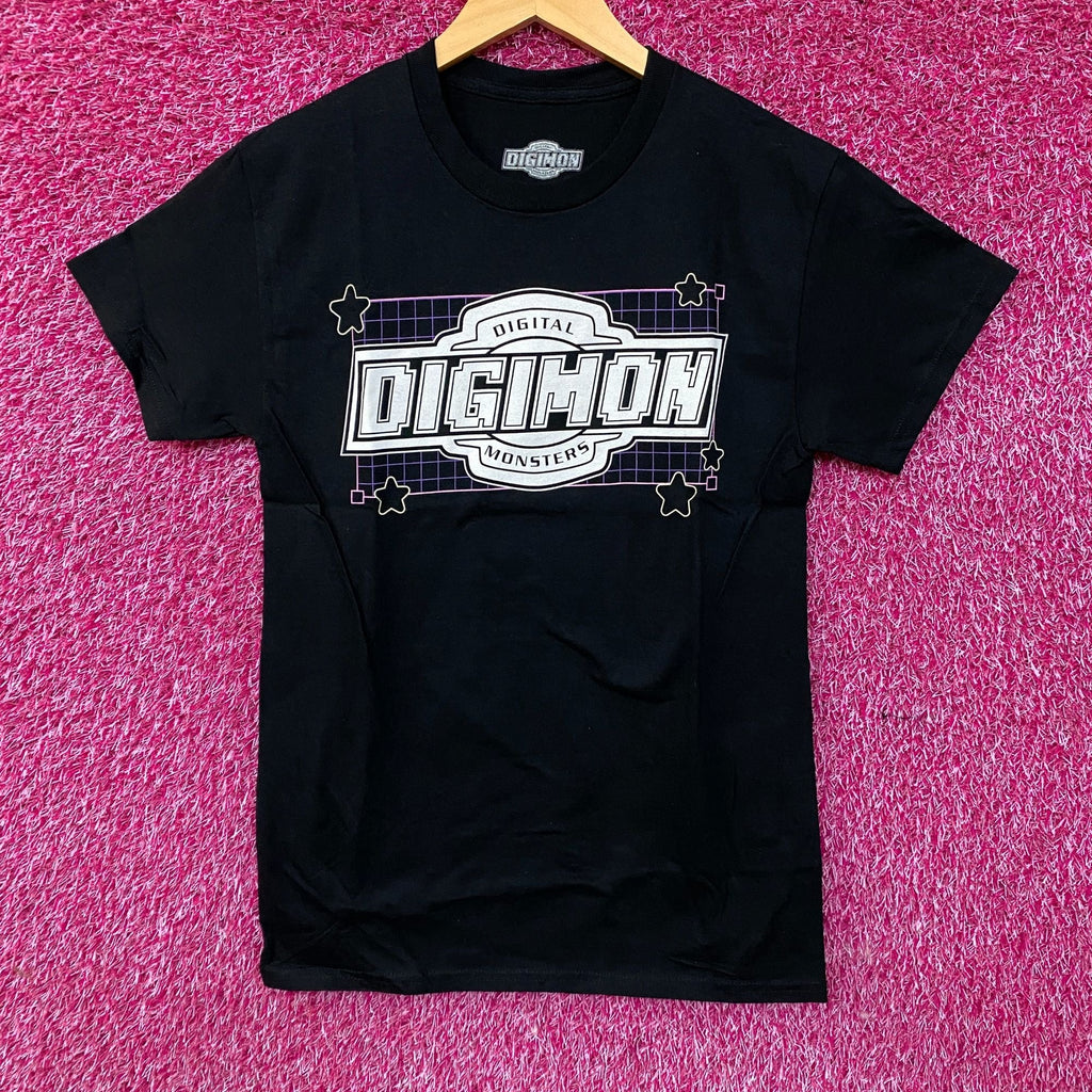 Digimon Digital Monsters Line Grid Logo T-Shirt Small product image 2