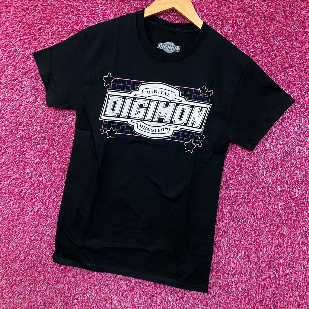 Digimon Digital Monsters Line Grid Logo T-Shirt Small product image 4