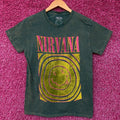 Nirvana Nevermind Album Dead Smiley Face Logo T-Shirt Small product image 1