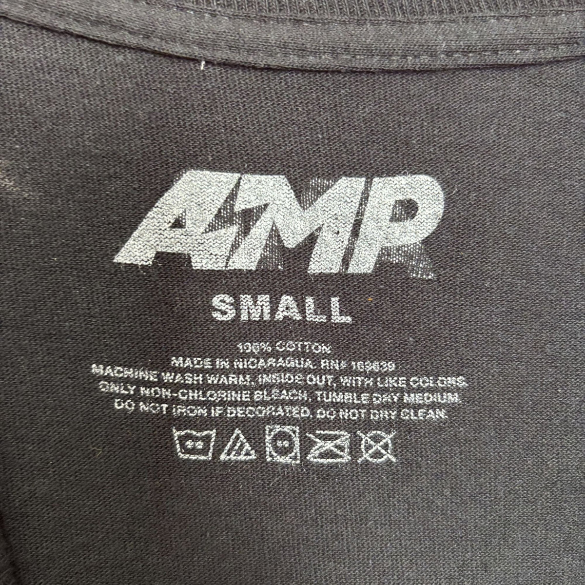 AMP Skull Lightning Black T-Shirt Small product image 3