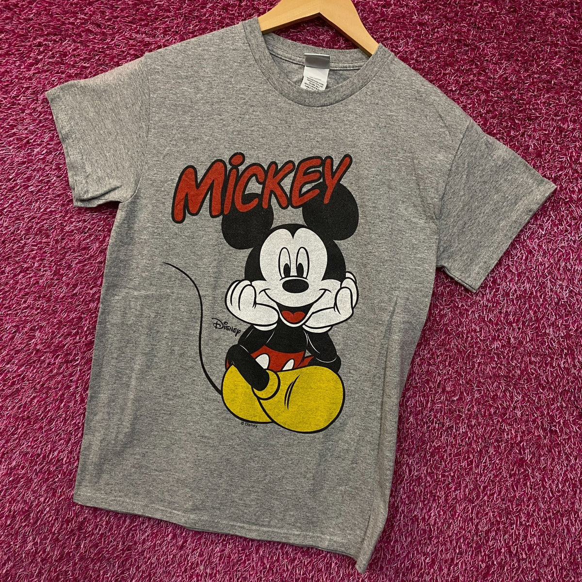 Disney Mickey Mouse Sitting Graphic T-Shirt Small product image 3