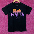Black Sabbath Crowd Logo Heavy Metal Band T-Shirt Small product image 1
