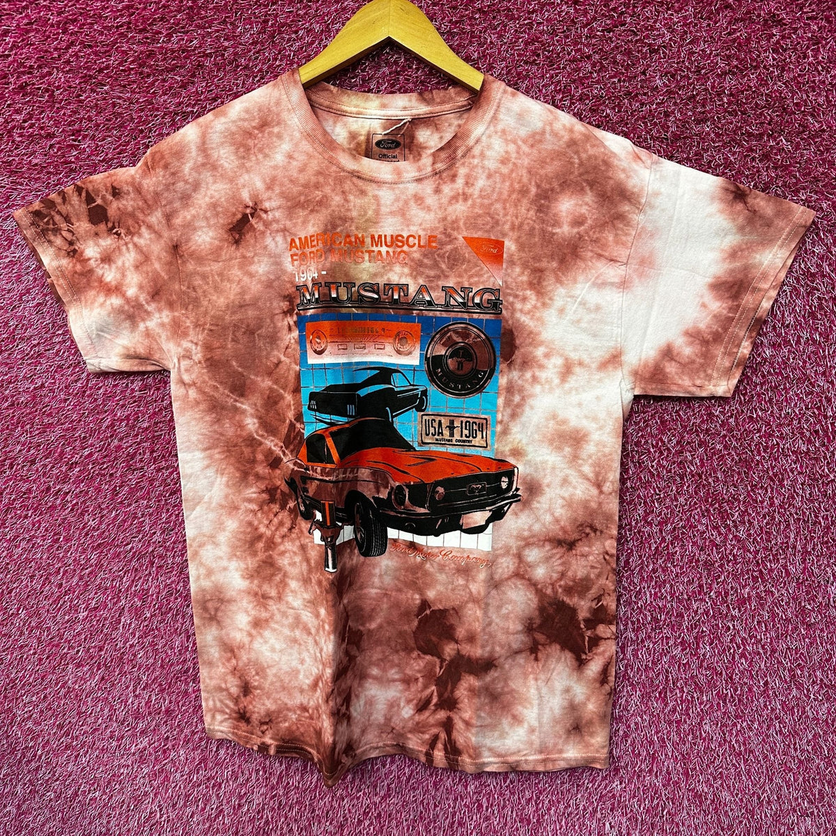 Ford Mustang Classic American Muscle Car Promo Tie Dye L product image 1