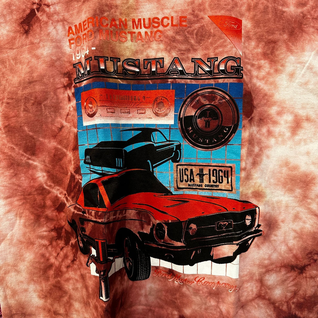 Ford Mustang Classic American Muscle Car Promo Tie Dye L product image 2