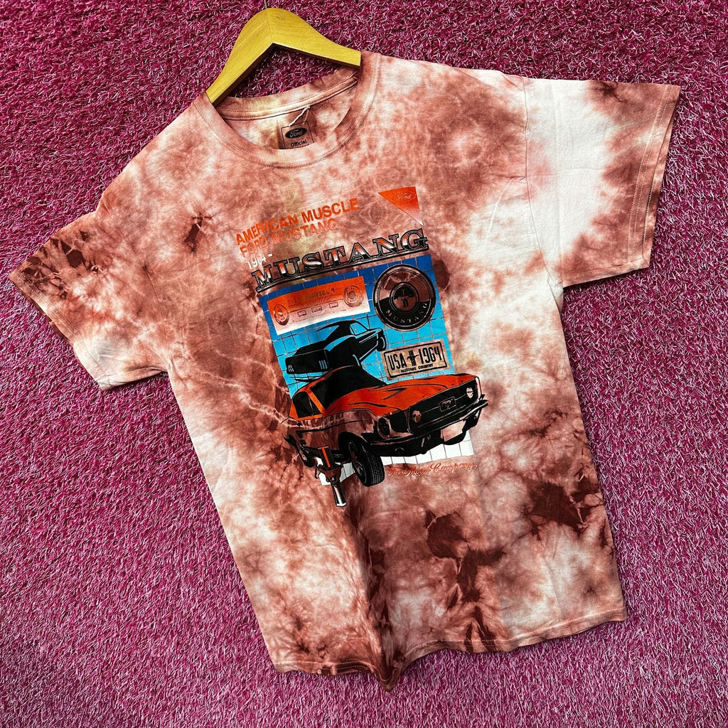 Ford Mustang Classic American Muscle Car Promo Tie Dye L product image 3