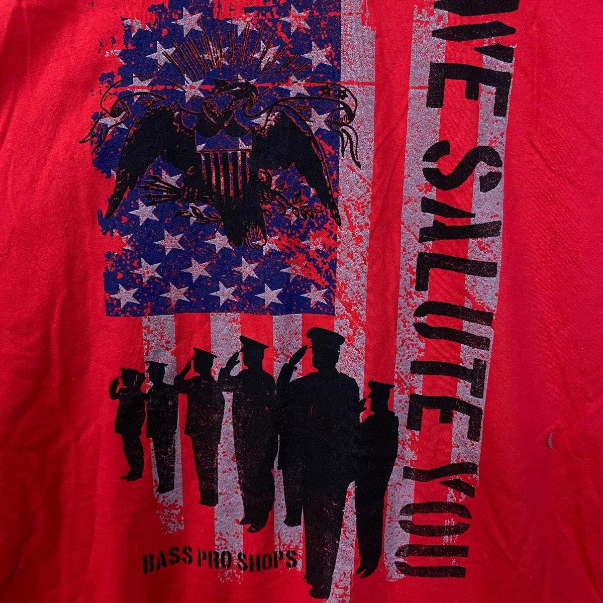 Bass Pro Shops "We Salute You" Graphic T-Shirt XL product image 2