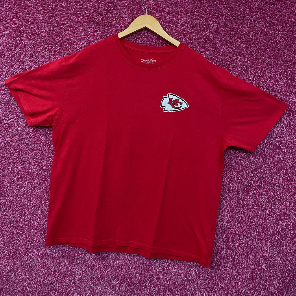 Junk Food Kansas City Chiefs NFL Helmet Graphic T-Shirt 2XL product image 4