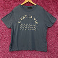 Junk Food Clothing C'est La Vie Vintage Tissue Women's Tee product image 1
