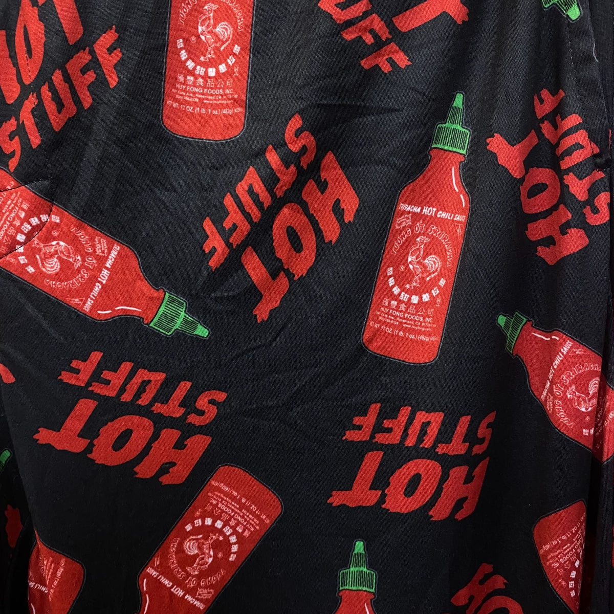 Sriracha Hot Sauce Stuff Pajama Lounge Pants Medium product image 3
