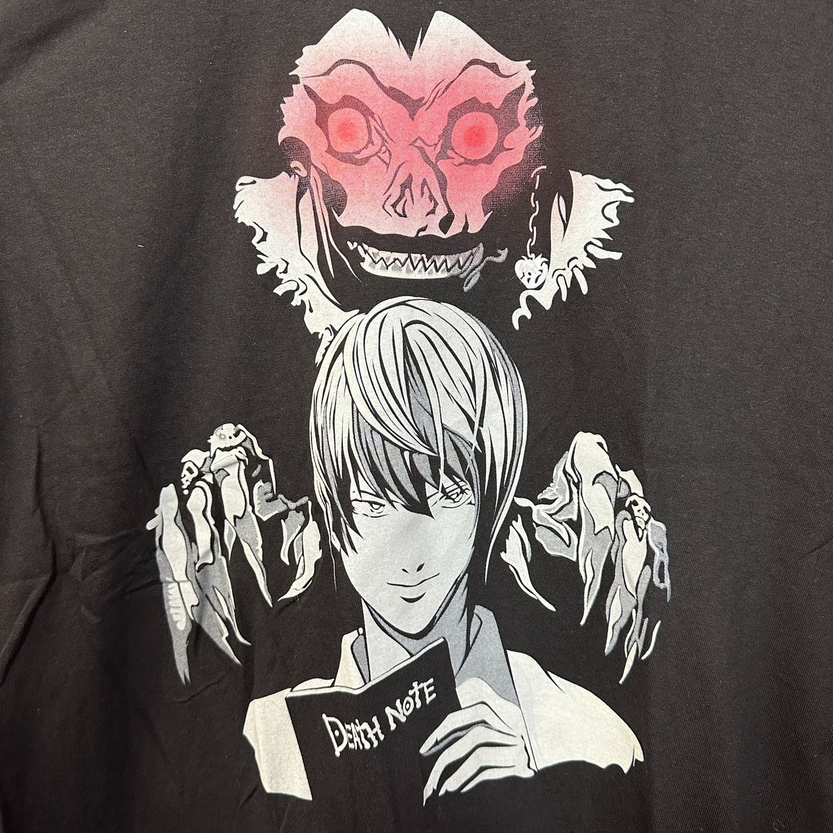 Death Note Light Yagami and Ryuk Shinigami Eyes Anime Tee L product image 2