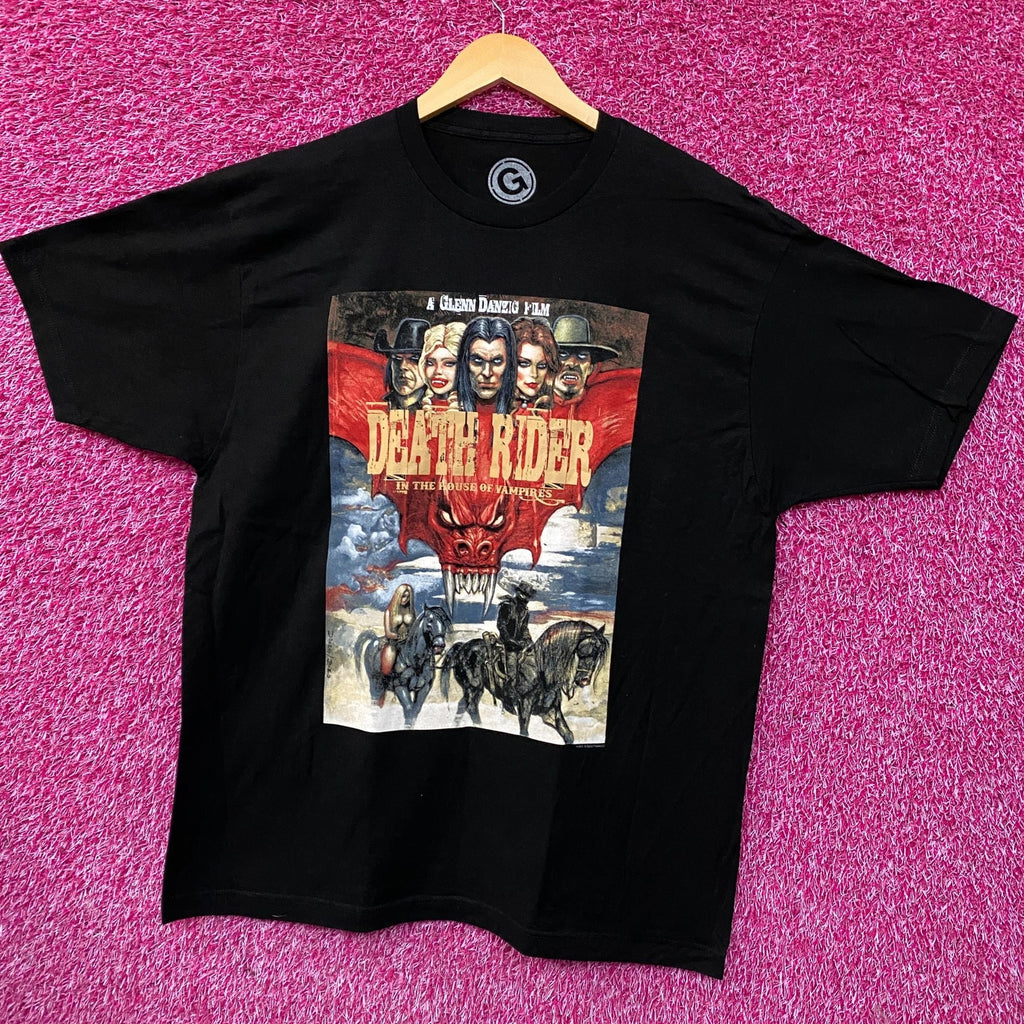 Death Rider in the House of Vampires Movie Poster Graphic T-Shirt XL