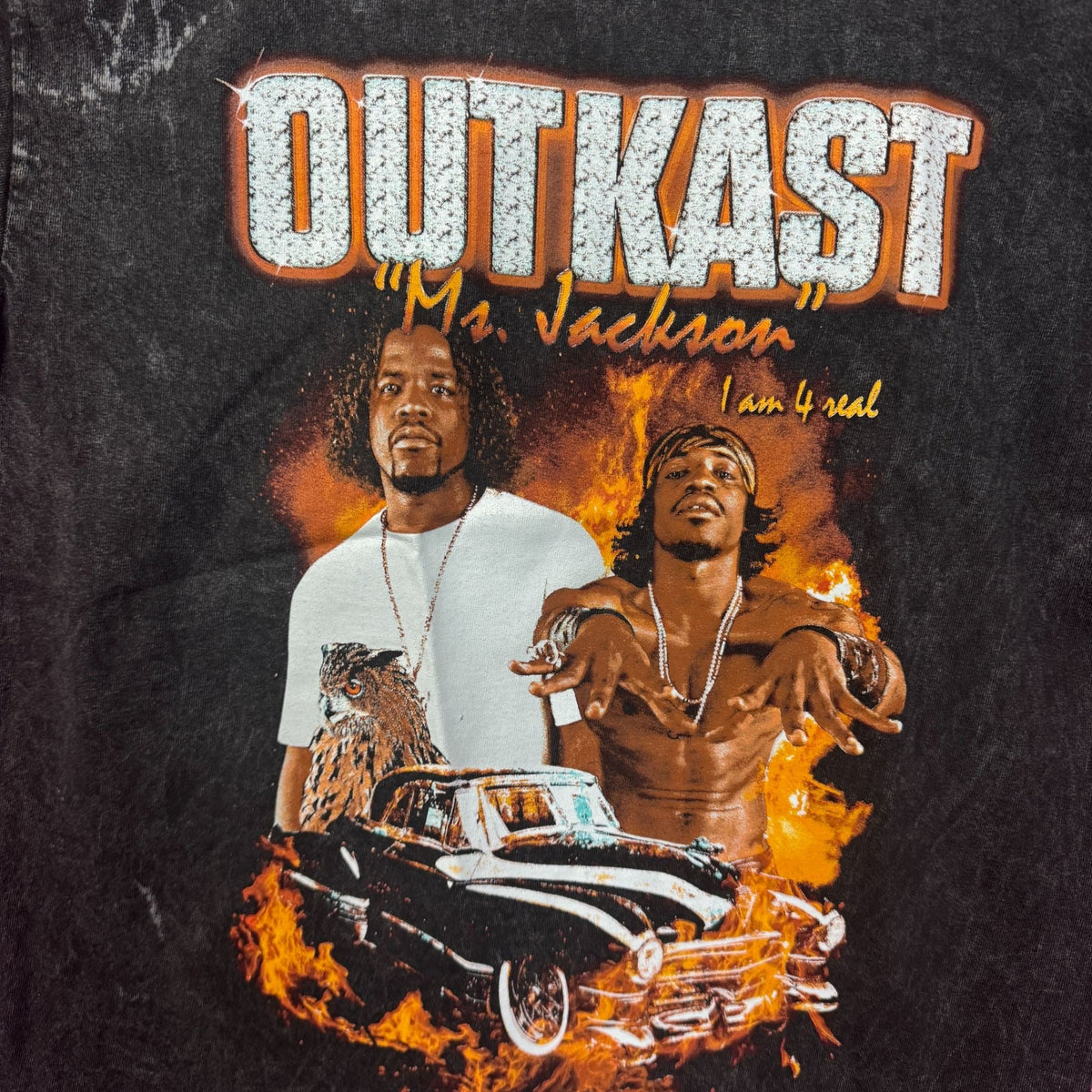 OutKast Ms Jackson Lyrics Stankonia Album Art Hip Hop Tee M product image 2