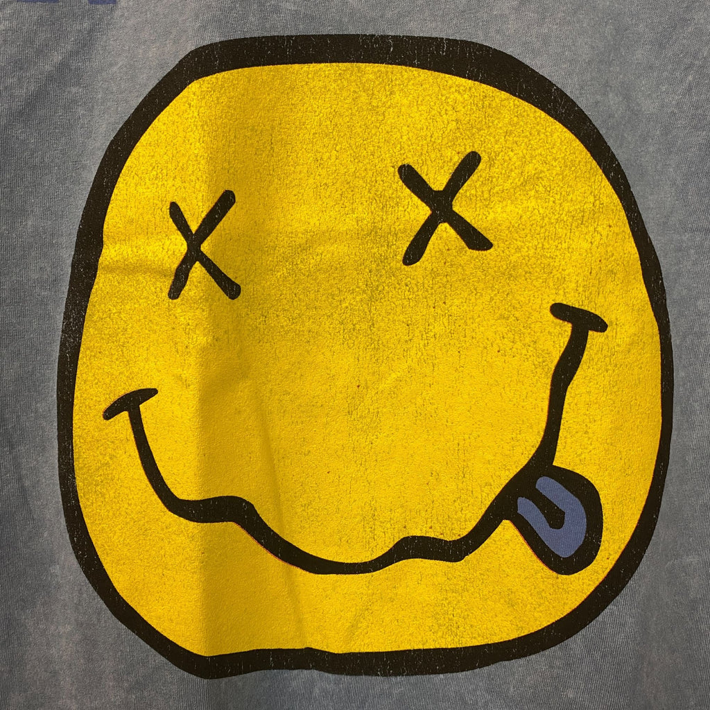 Nirvana Nevermind Dead Smiley Graphic Grunge Band T-Shirt product image 4