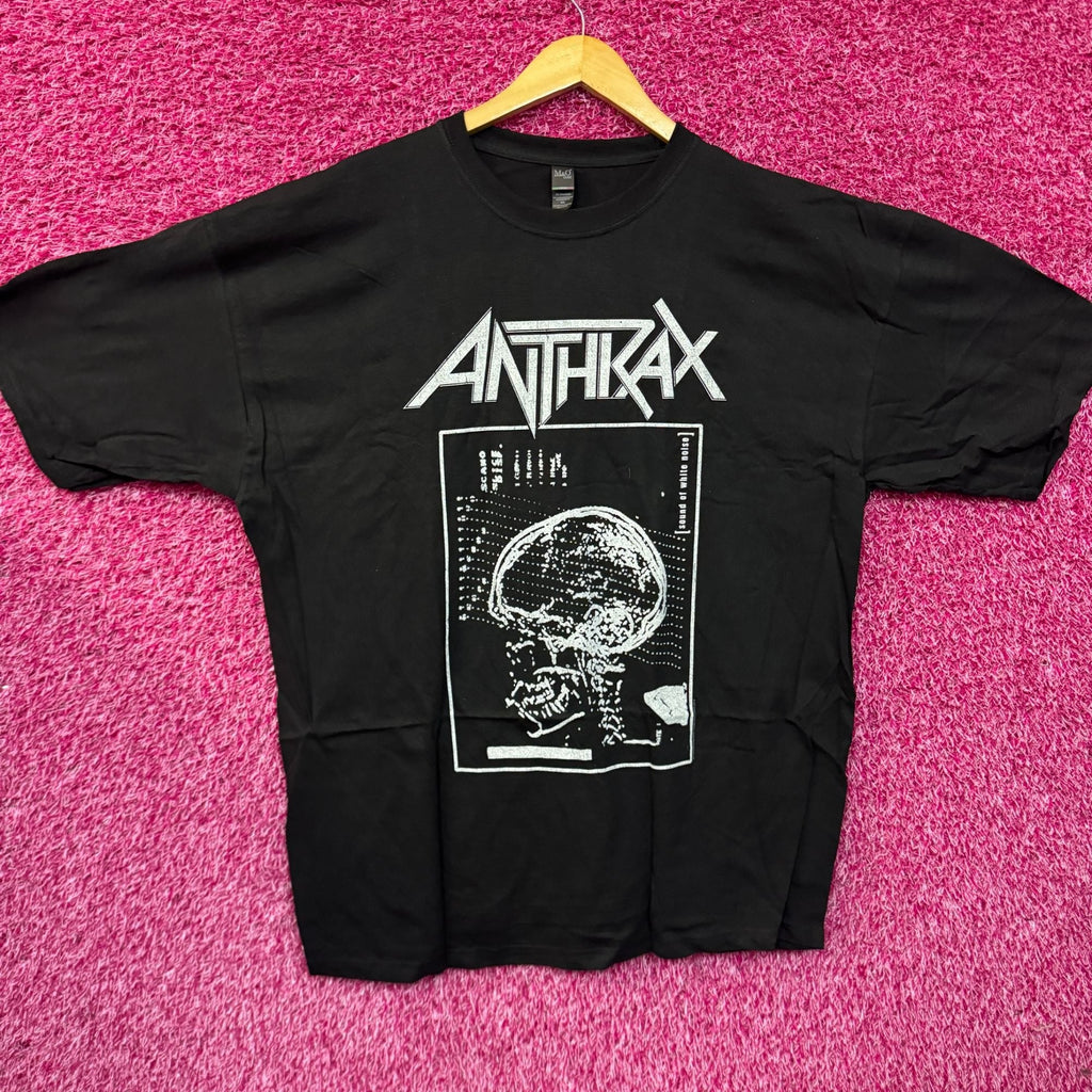 Anthrax Sound of White Noise Album Thrash Metal Band Tee 2XL product image 1