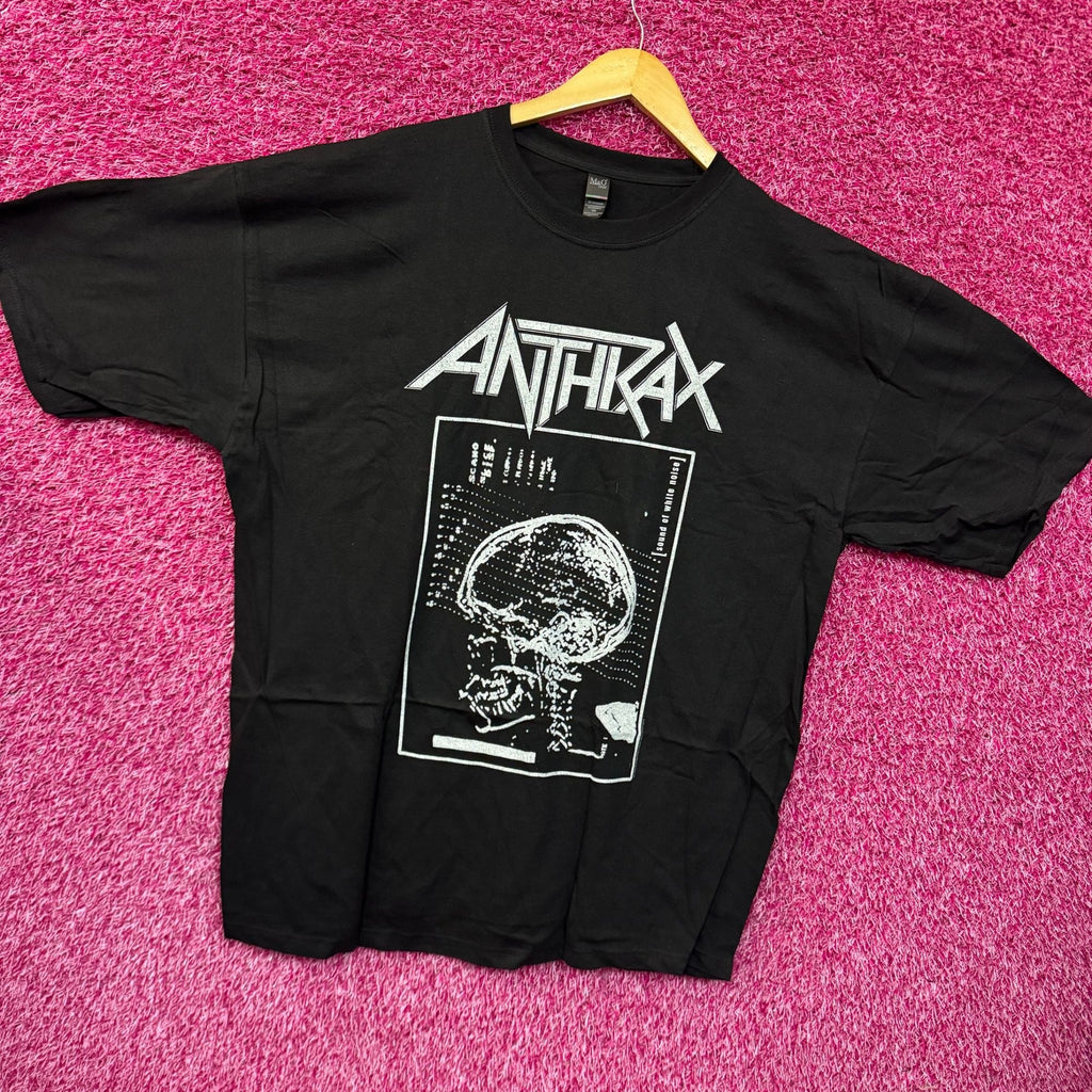 Anthrax Sound of White Noise Album Thrash Metal Band Tee 2XL product image 3