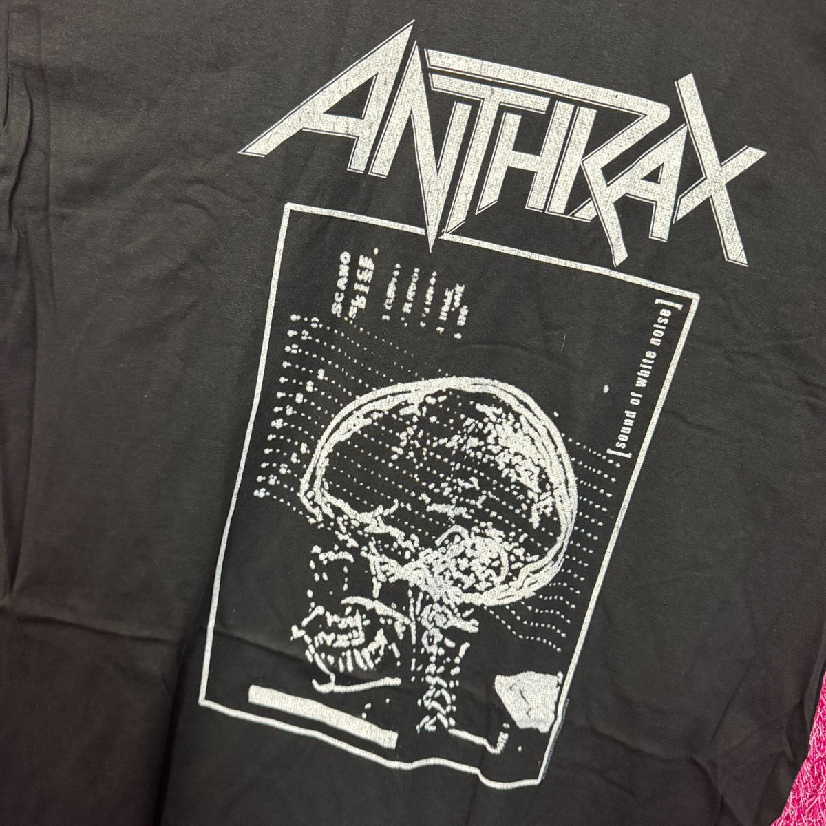 Anthrax Sound of White Noise Album Thrash Metal Band Tee 2XL product image 4