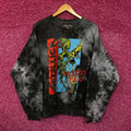 Metallica And Justice For All Tie Dye Crewneck Sweater S/M