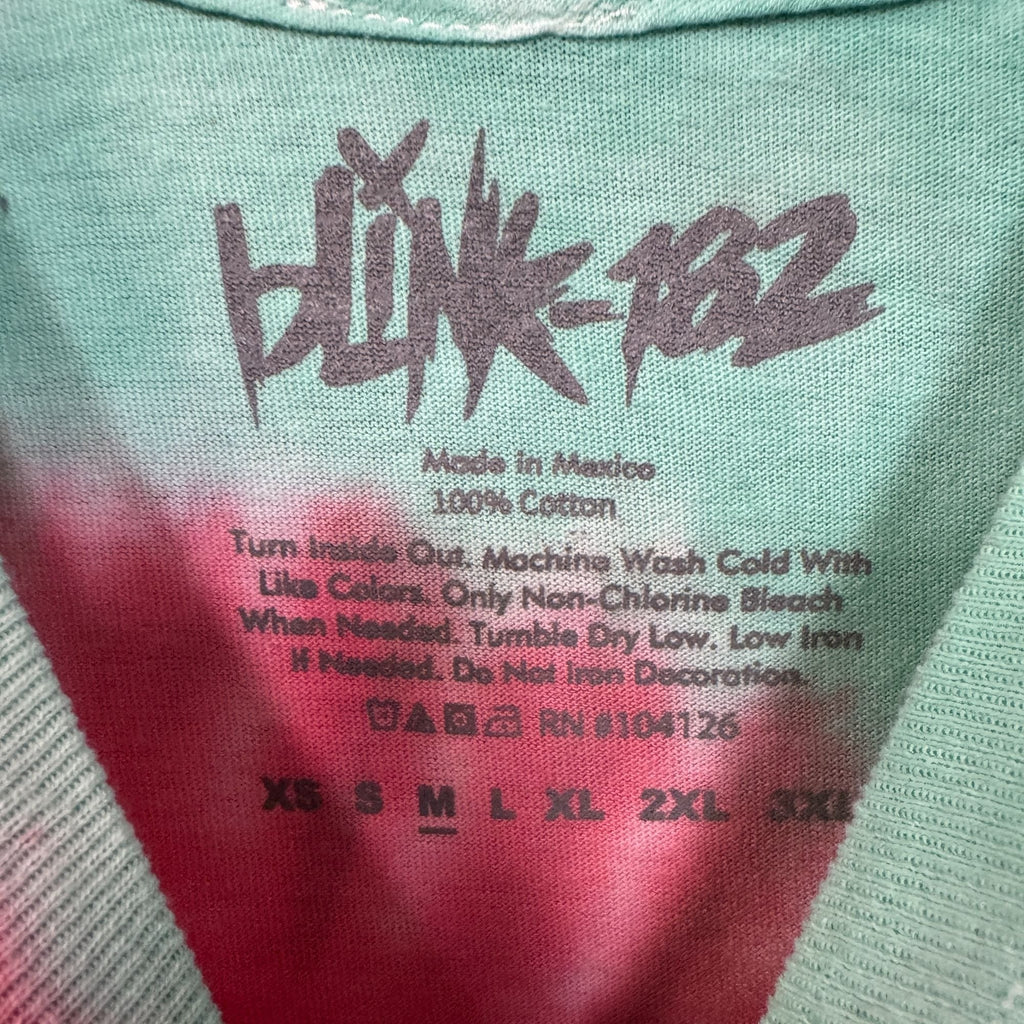 Blink-182 Toxic Sludge Spell Out Pop Punk Band Tie Dye M product image 4