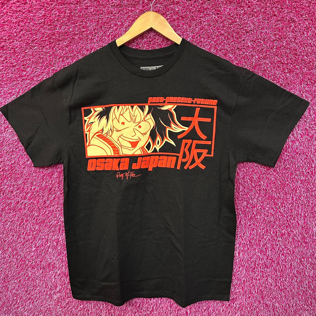 Osaka Japan Past Present Future Puffy Ring of Fire Tee L