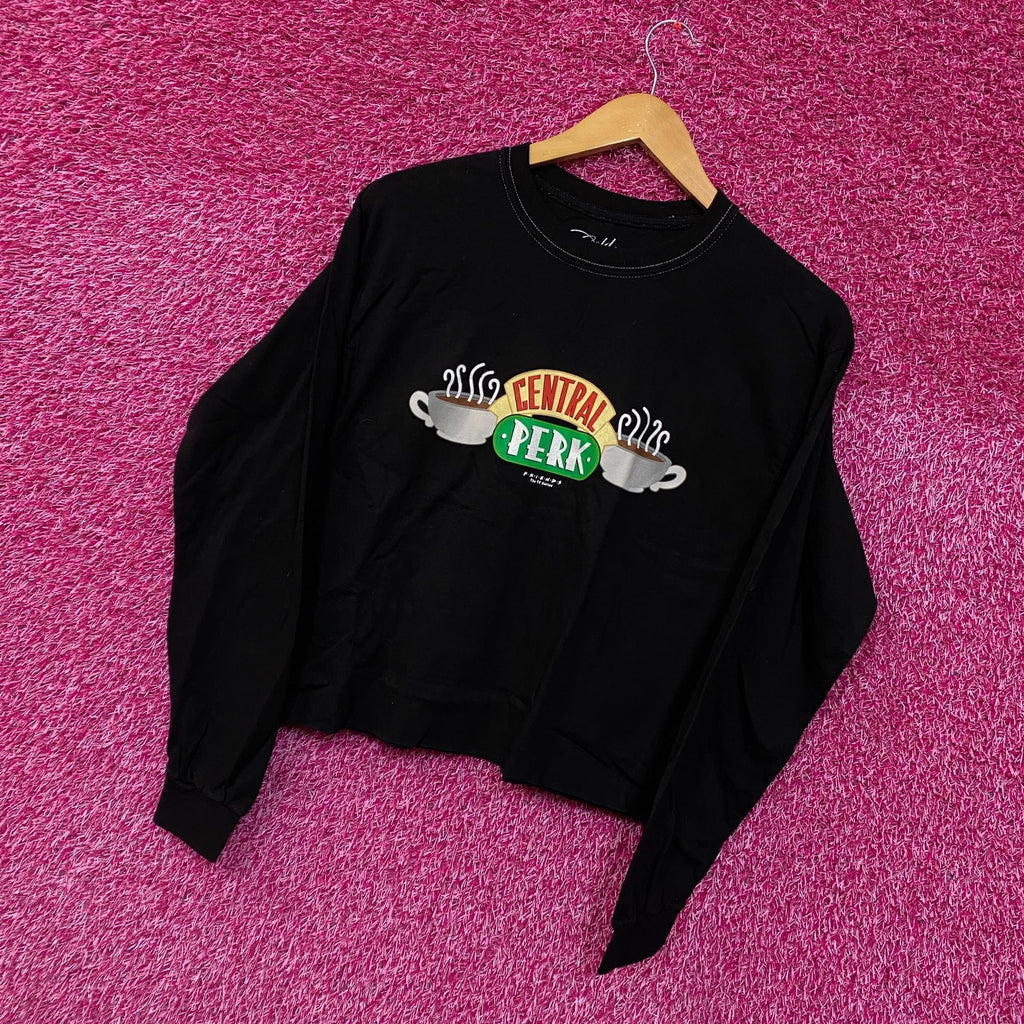 Friends Sitcom Central Park L/S crop top size medium