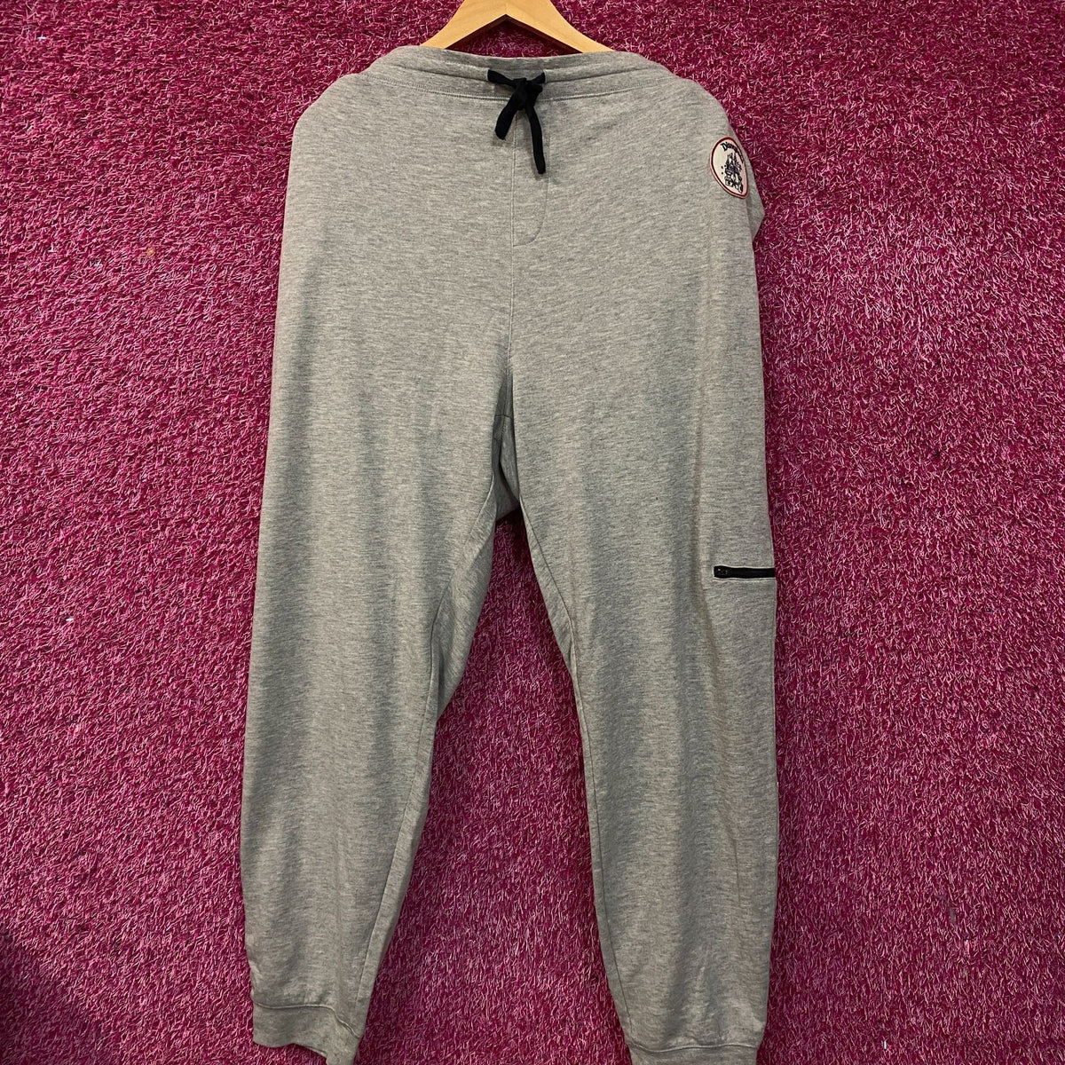 Disney Parks Forever Collection Junk Food Mickey Mouse Grey Sweatpants 2XL