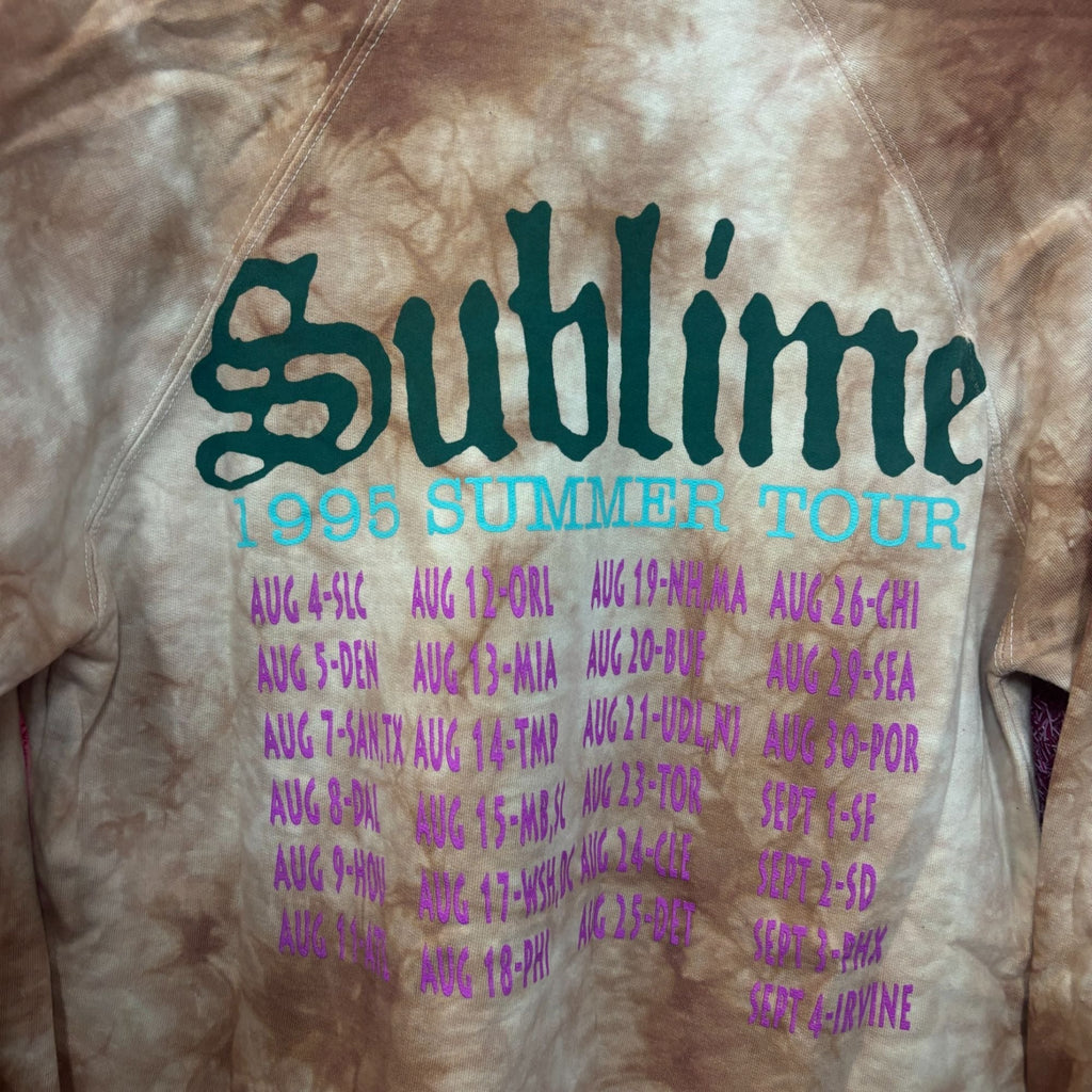 Sublime 1995 Summer Tour Tie Dye Ska Rock Band Hoodie Small product image 4