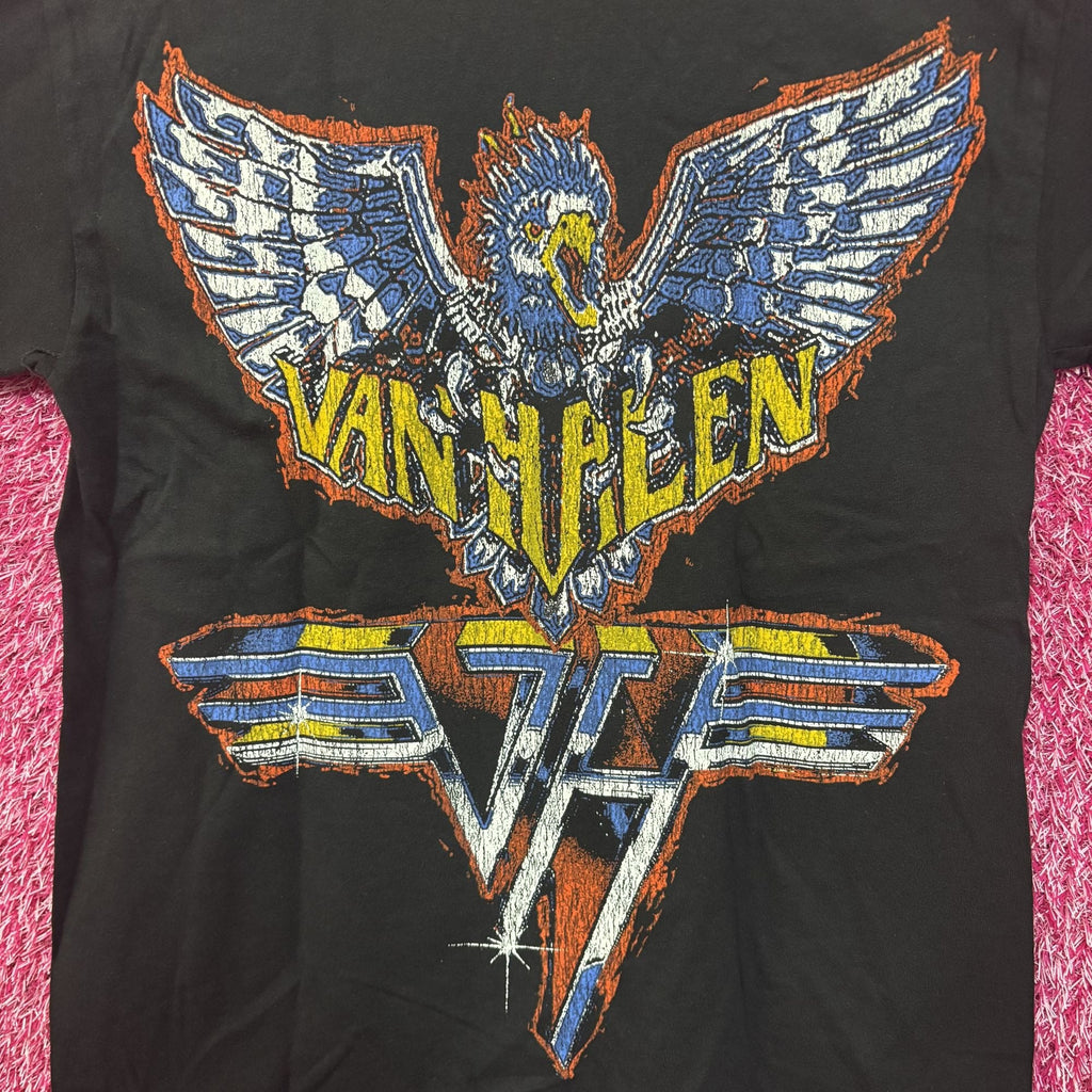 Van Halen Racing Black Graphic T-Shirt Small product image 6