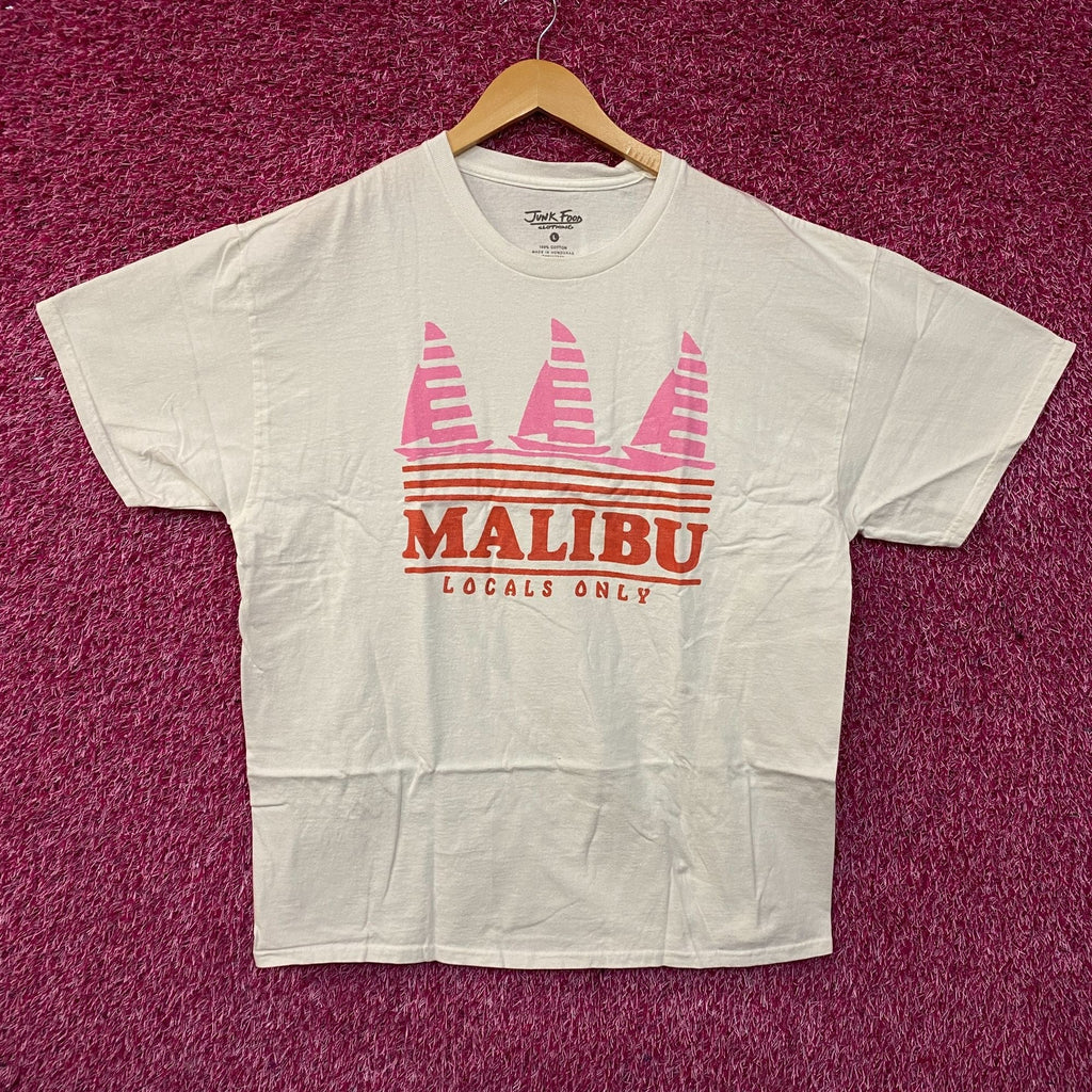 Junk Food Clothing Malibu "Locals Only" Graphic T-Shirt product image 1