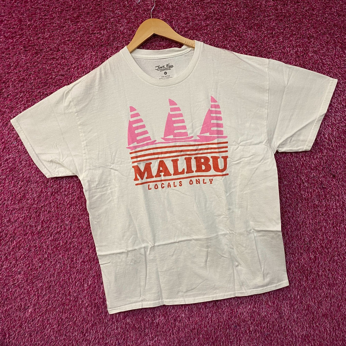Junk Food Clothing Malibu "Locals Only" Graphic T-Shirt product image 3