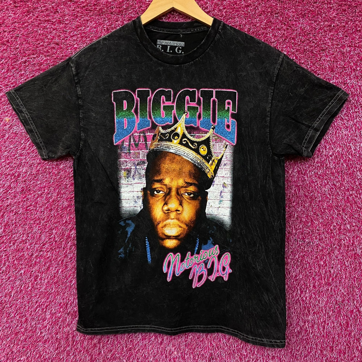 Biggie Smalls Crown King of New York Graphic Mineral Wash product image 5