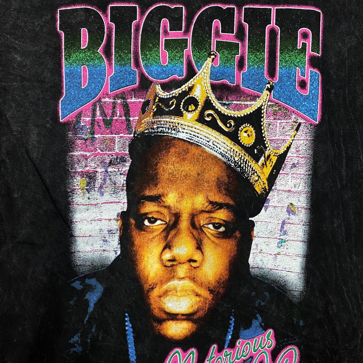 Biggie Smalls Crown King of New York Graphic Mineral Wash product image 6