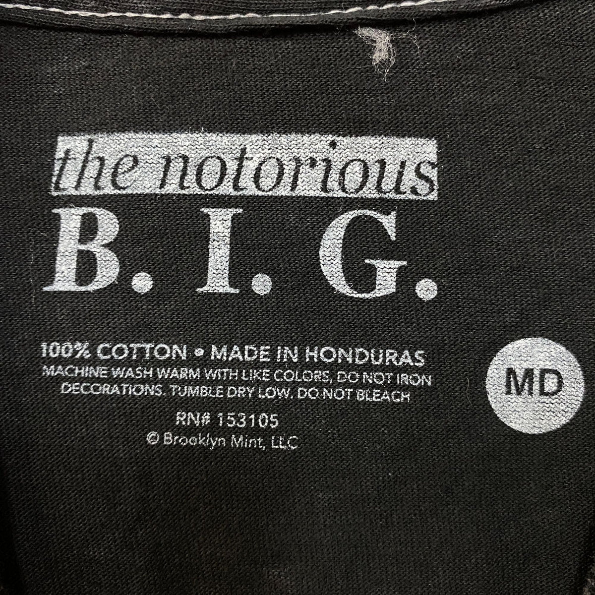 Biggie Smalls Crown King of New York Graphic Mineral Wash product image 8