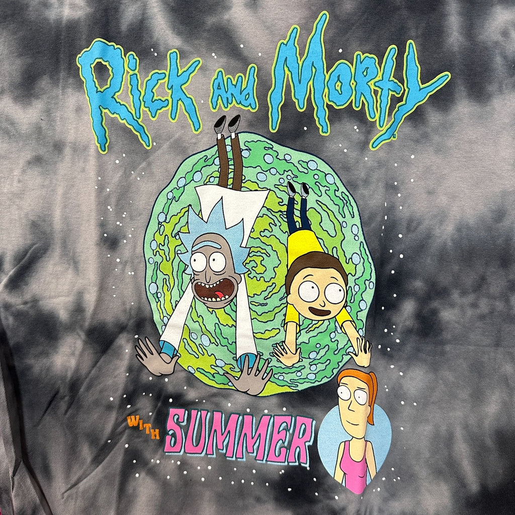 Rick & Morty with Summer Cartoon Series Adult Swim Tie Dye L product image 2