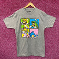Super Mario Bros Furry Peach Toad Luigi Nintendo Tee L product image 1