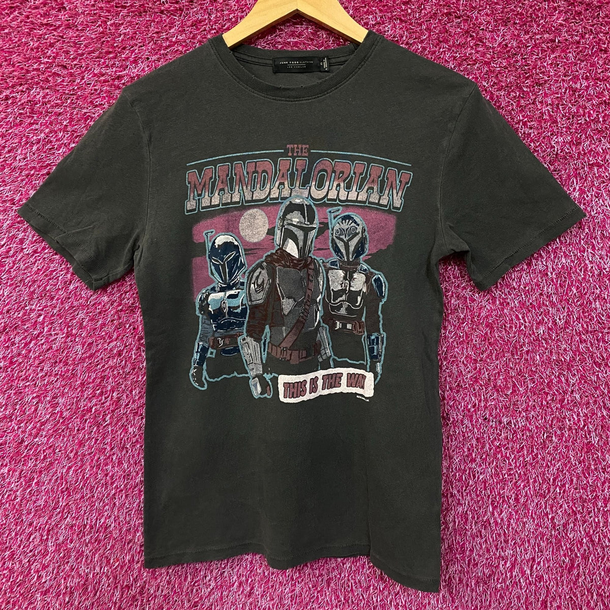 Junk Food Clothing Star Wars Mandalorian Vintage Style product image 1