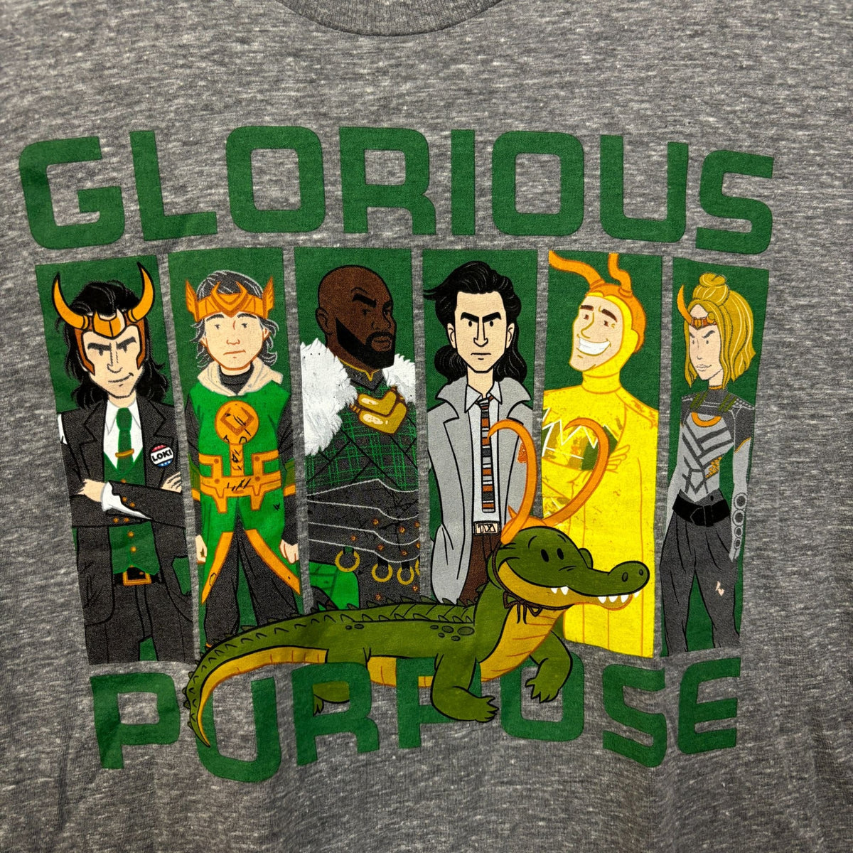 loki Glorious Purpose Comic book Tshirt medium product image 2