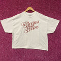 Junk Food Clothing Cheers and Beers Cropped Graphic T-Shirt product image 1