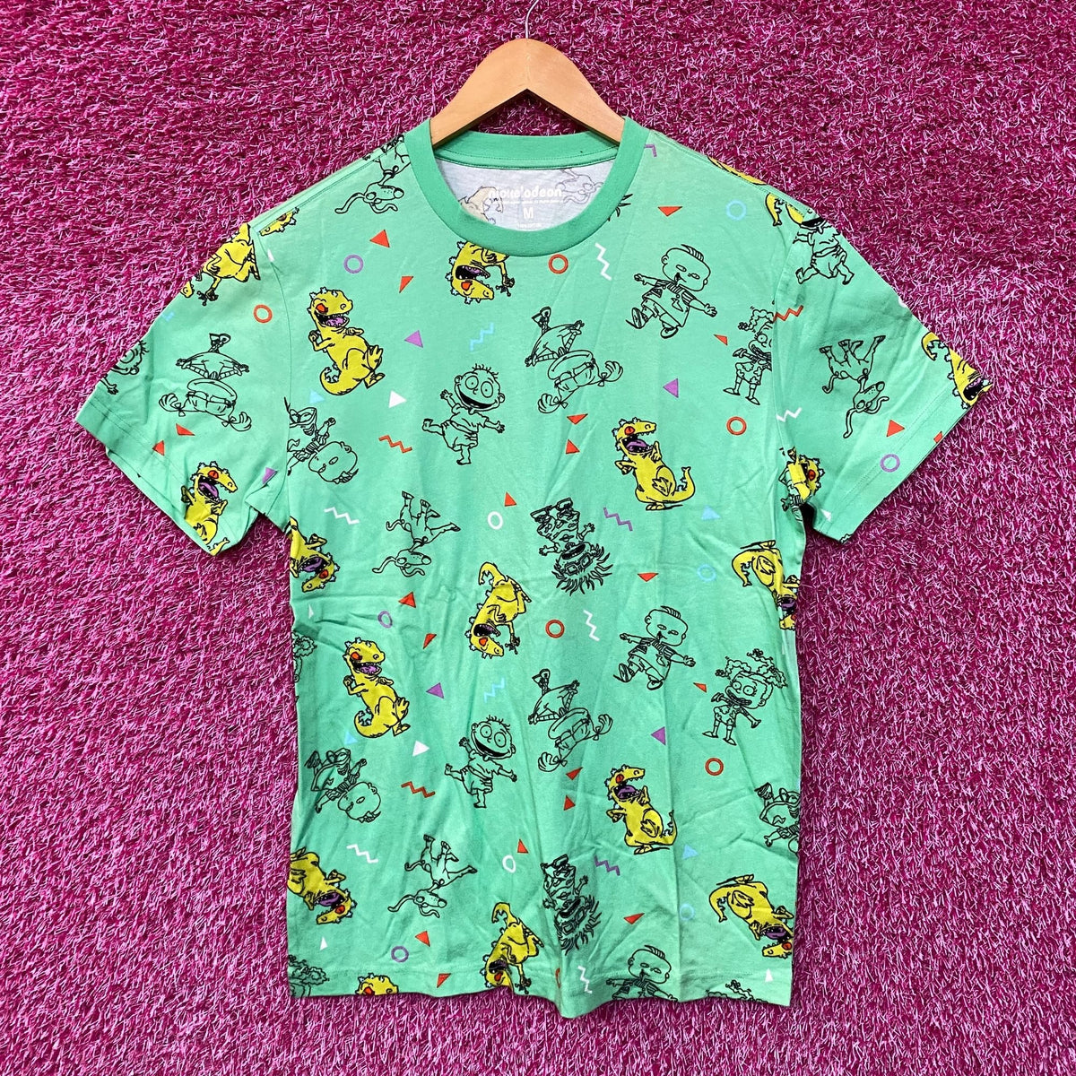 Rugrats Reptar & Babies All Over Tshirt size medium product image 1