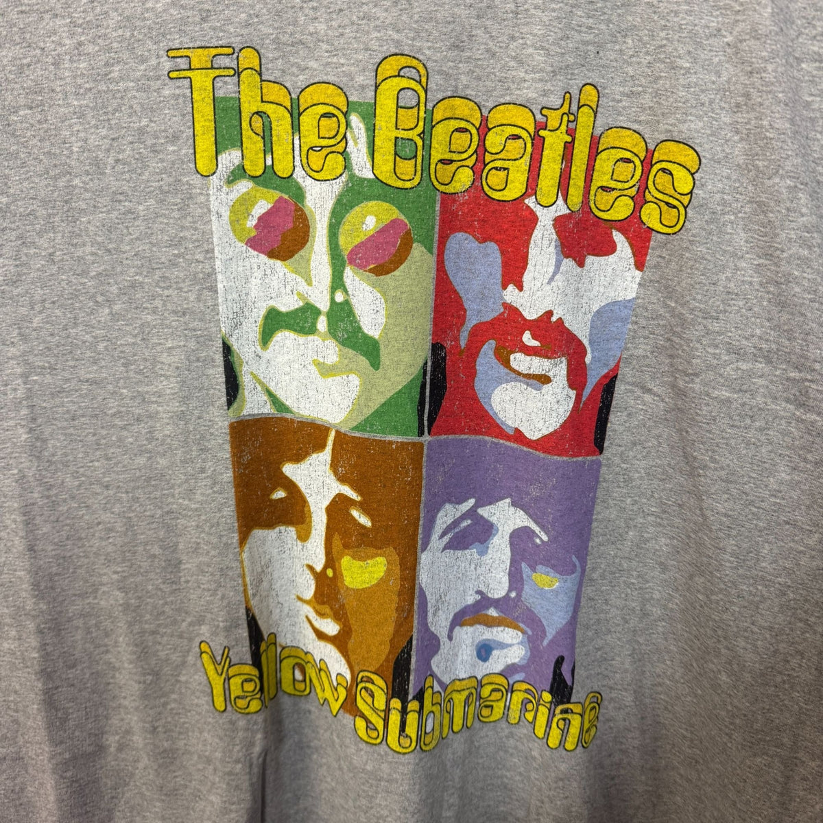 The Beatles Yellow Submarine Album Pop Art Rock Band Tee XXL product image 2