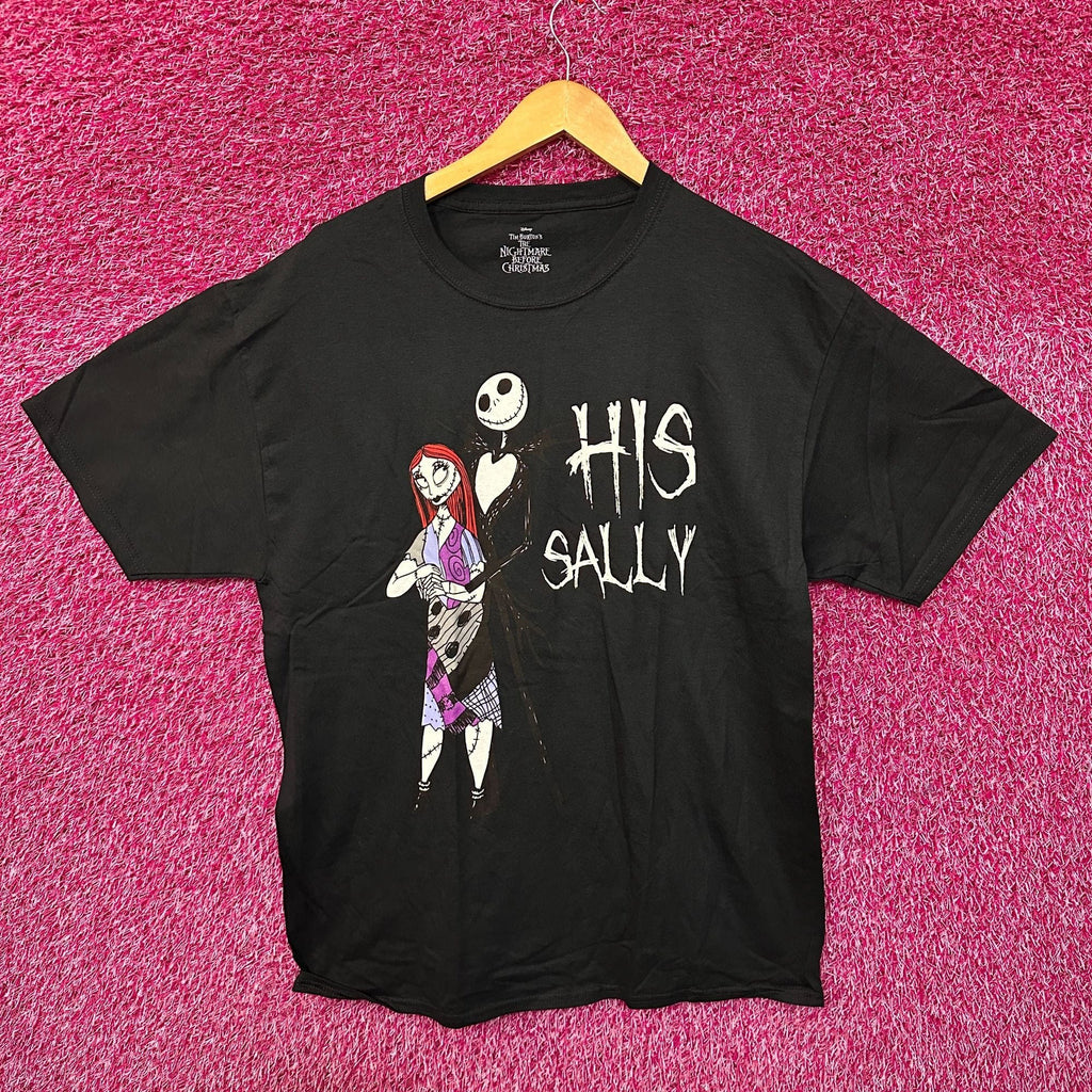 Nightmare Before Christmas His Sally Disney Her Couple Tee L product image 1