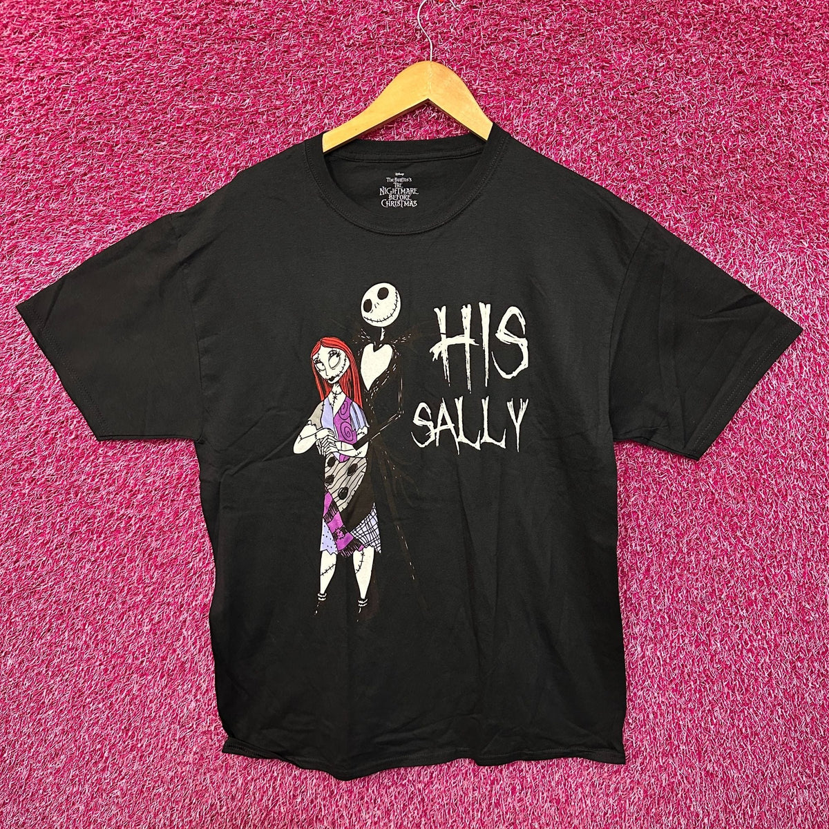Nightmare Before Christmas His Sally Disney Her Couple Tee L product image 1