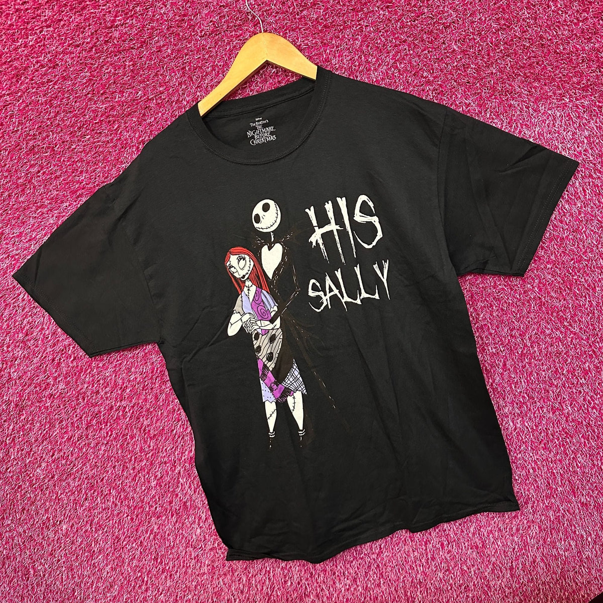 Nightmare Before Christmas His Sally Disney Her Couple Tee L product image 3