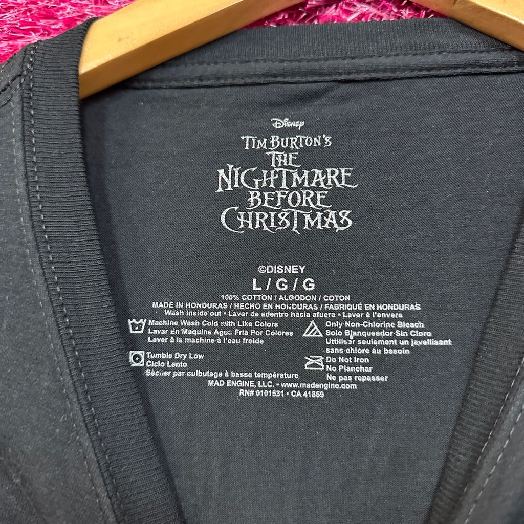 Nightmare Before Christmas His Sally Disney Her Couple Tee L product image 4