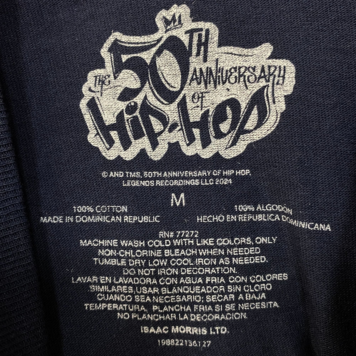 Ice-T Rhyme Syndicate 50th Anniversary of Hip Hop Graphic product image 5
