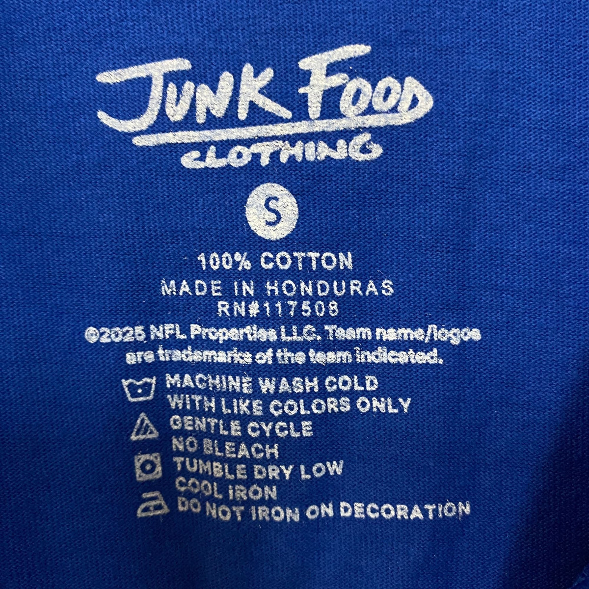 Junk Food Clothing NFL Dallas Cowboys Checkdown Flea Market product image 4