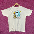 Samezu Tiger Eating Yummy on the Pancake Stack Kawaii Tee L product image 1