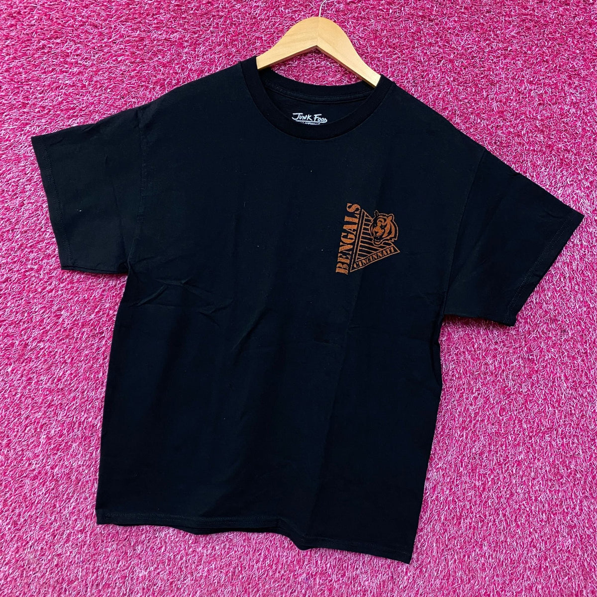 Junk Food Clothing Cincinnati Bengals Drive Graphic T-Shirt product image 4