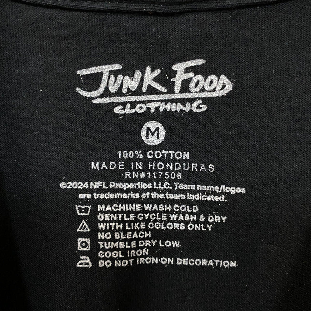 Junk Food Clothing Cincinnati Bengals Drive Graphic T-Shirt product image 5