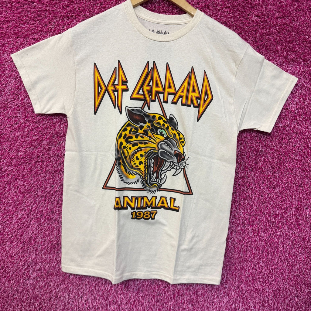 Def Leppard Animal 1987 Americana Tattoo Heavy Metal Tee M product image 1