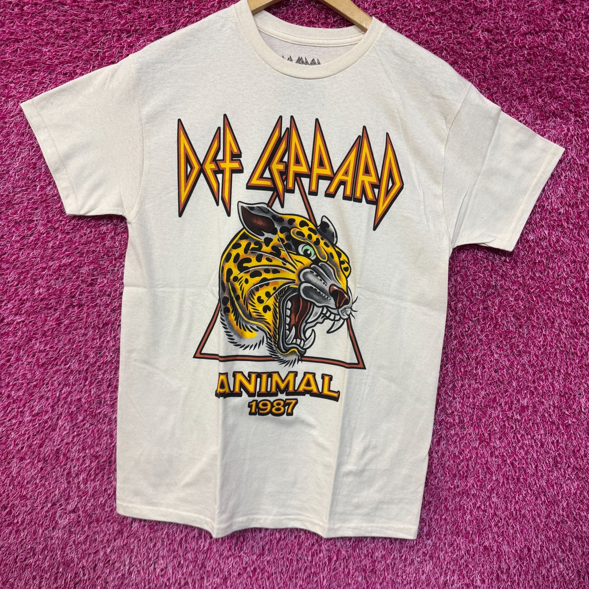 Def Leppard Animal 1987 Americana Tattoo Heavy Metal Tee M product image 1